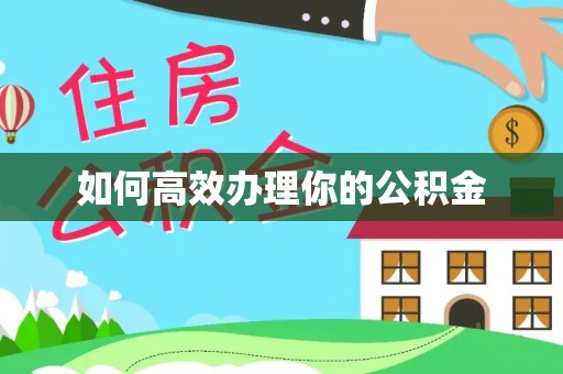 北安如何高效办理你的公积金