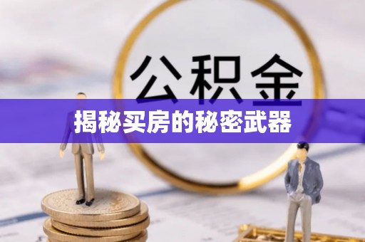 北安揭秘买房的秘密武器