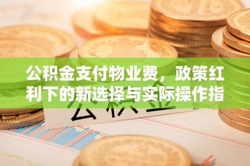 北安公积金支付物业费，政策红利下的新选择与实际操作指南